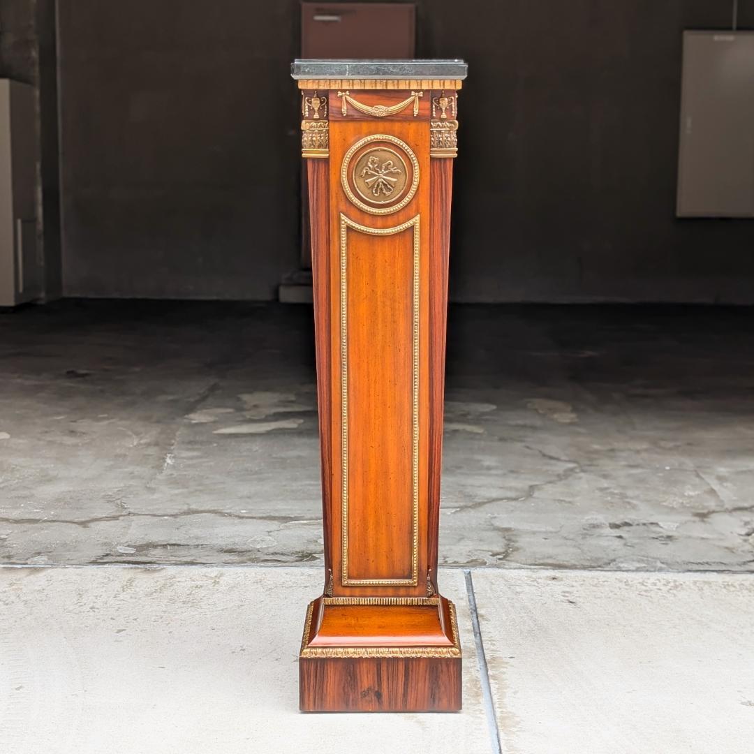 フランスヴィンテージ☆ルイ16世様式／フラワースタンド／大理石天板／ローズウッド