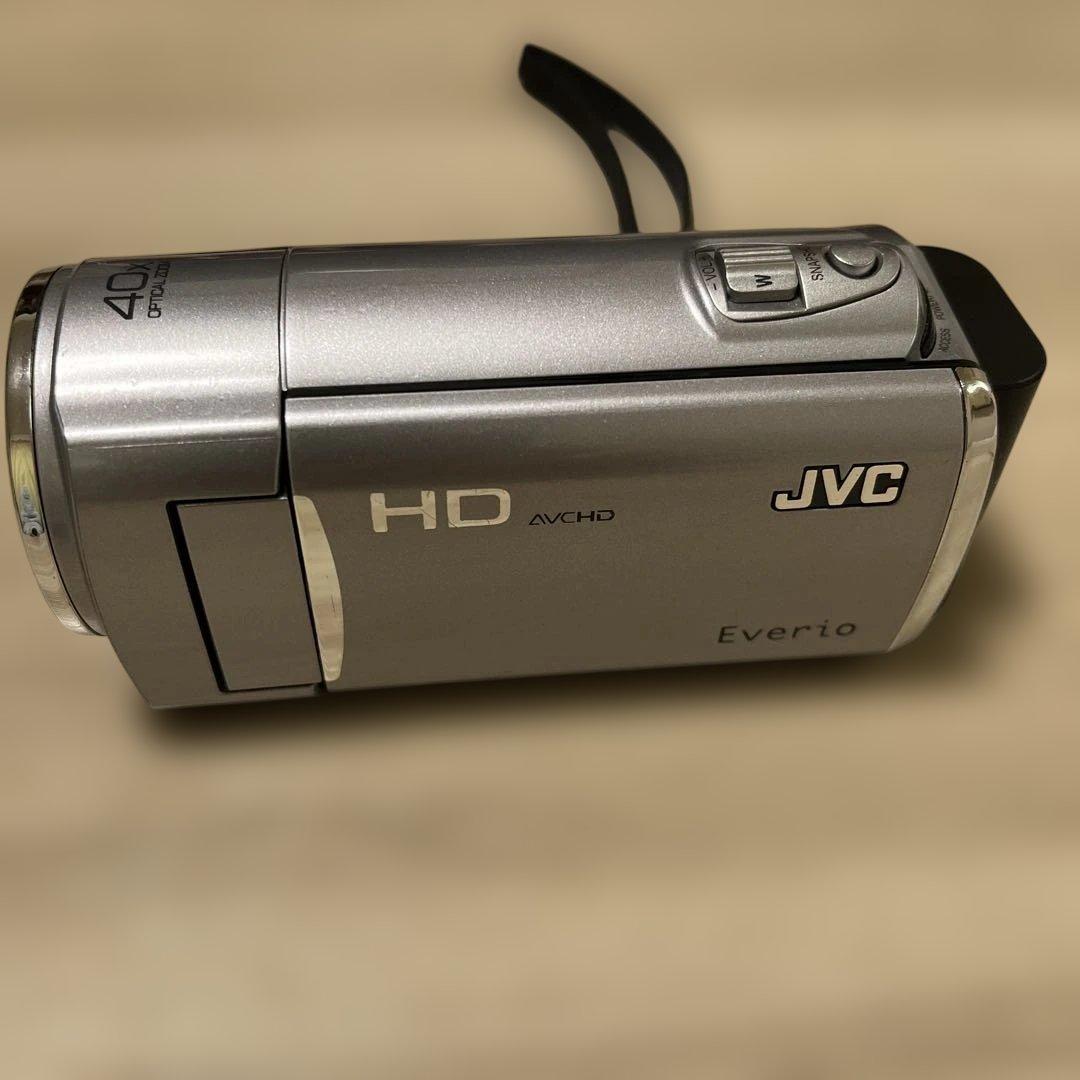 JVC Everio HDビデオカメラ 40倍ズーム GZ-HM450-S