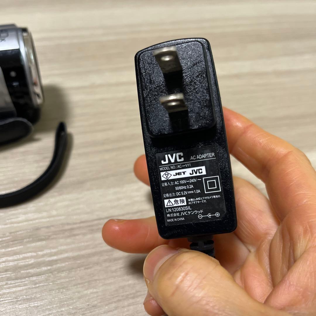 JVC Everio HDビデオカメラ 40倍ズーム GZ-HM450-S