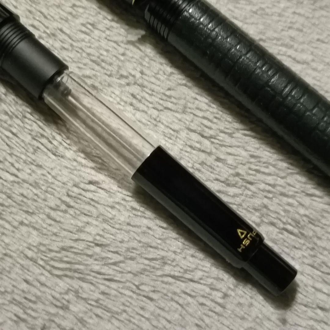 【貴重・未使用】PILOT パイロット 変わり塗り漆 石目