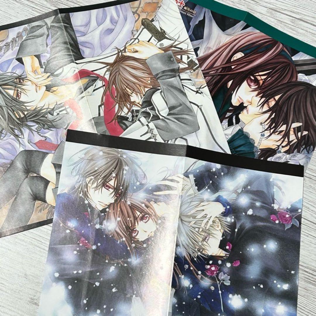 【メルカリ便】ヴァンパイア騎士　両面カラーピンナップ　3枚セット❣️