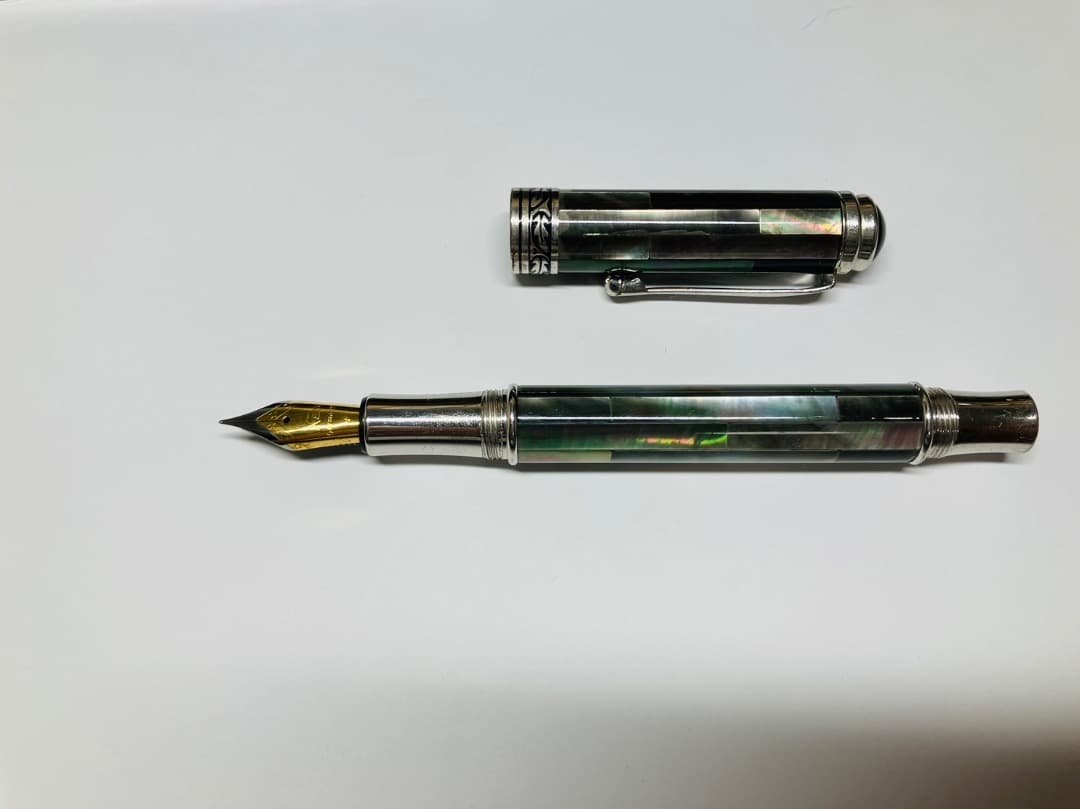 ［世界500本限定］Xezo マエストロ　マザーオブパール　 万年筆