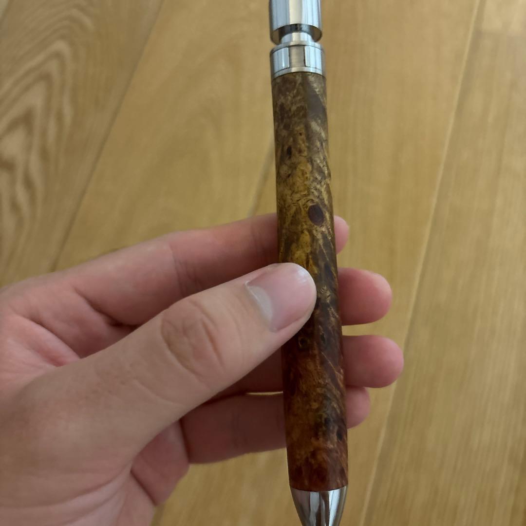 工房楔　グラッソ　花梨紅白　瘤木