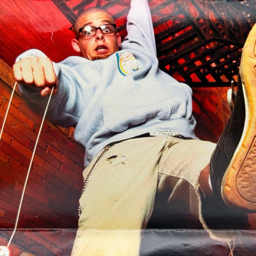 ダンカンDUNCAN初代フリーハンド三折ポスター スティーブ・ブラウン ヨーヨー