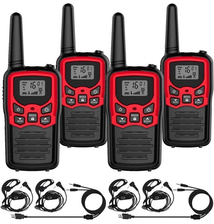 トランシーバー 無線機 免許不要 特定小電力 充電式 携帯型T518災害緊急対応