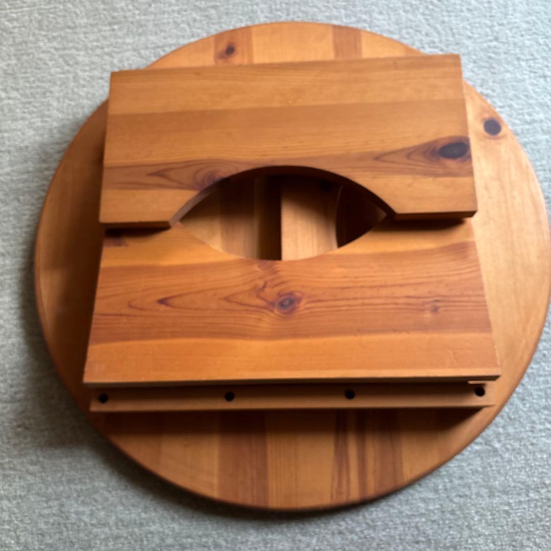 折りたたみ　ローテーブル　丸型　円形　ちゃぶ台