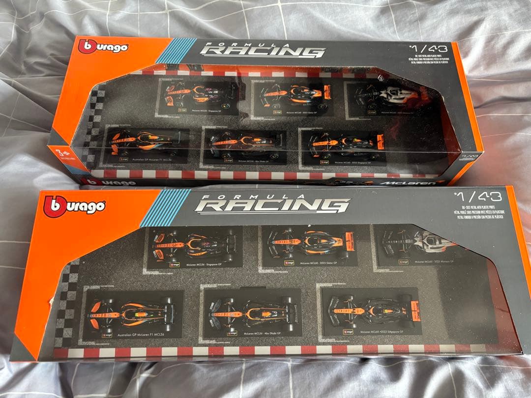 ブラーゴ f1 burago McLaren マクラーレン　2台セット