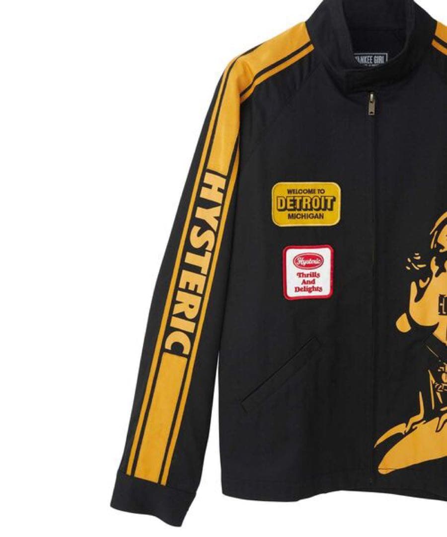 HYSTERIC GLAMOUR DETROIT ROCKレーシングジャケット