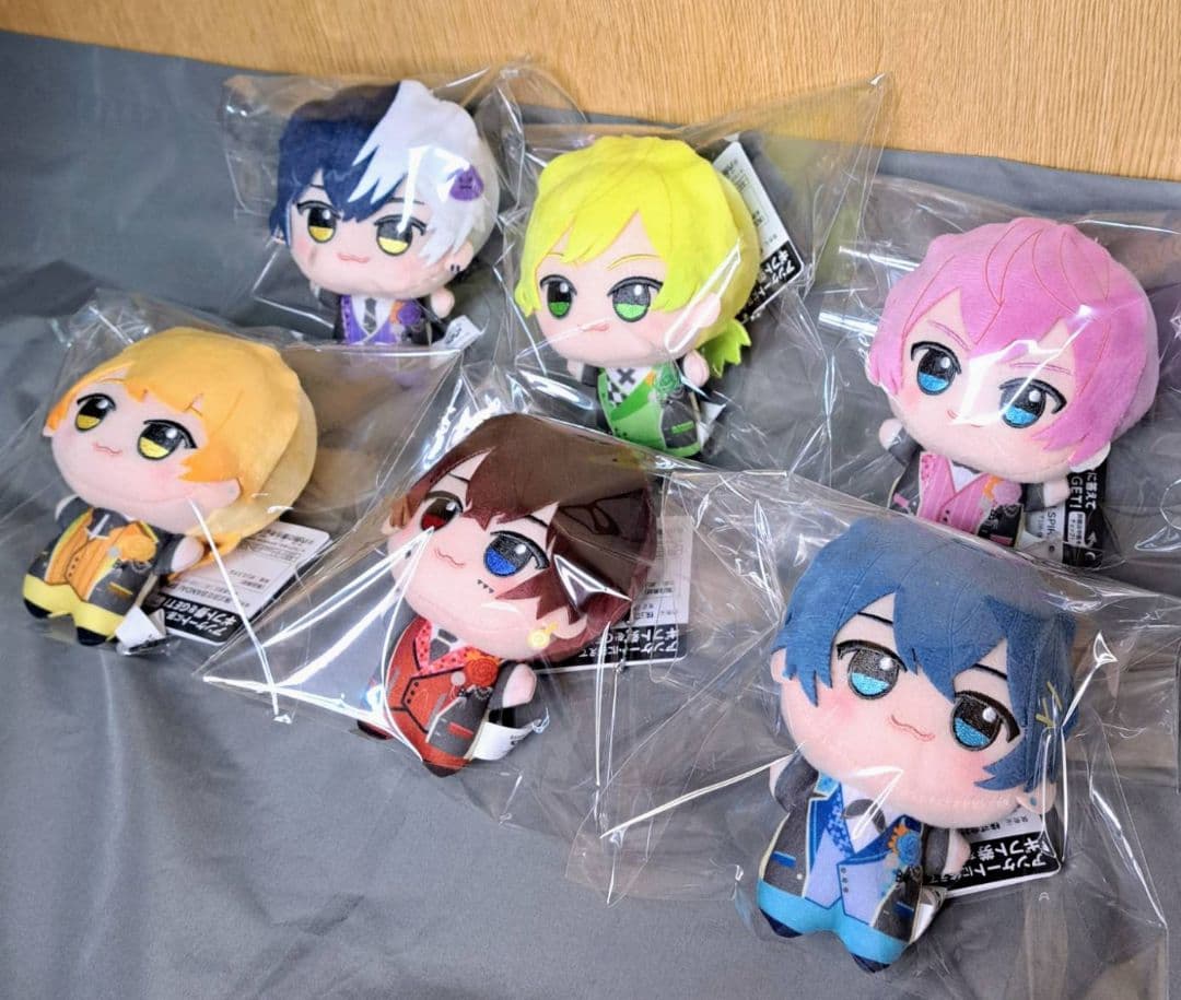 h。k。　AMPTAKxCOLORS ちびぐるみ 全6種コンプセット