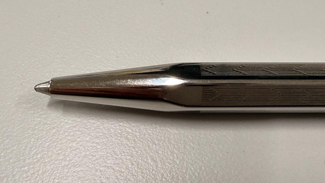 【しょーま】カランダッシュ エクリドール シェブロン ボールペン シルバー