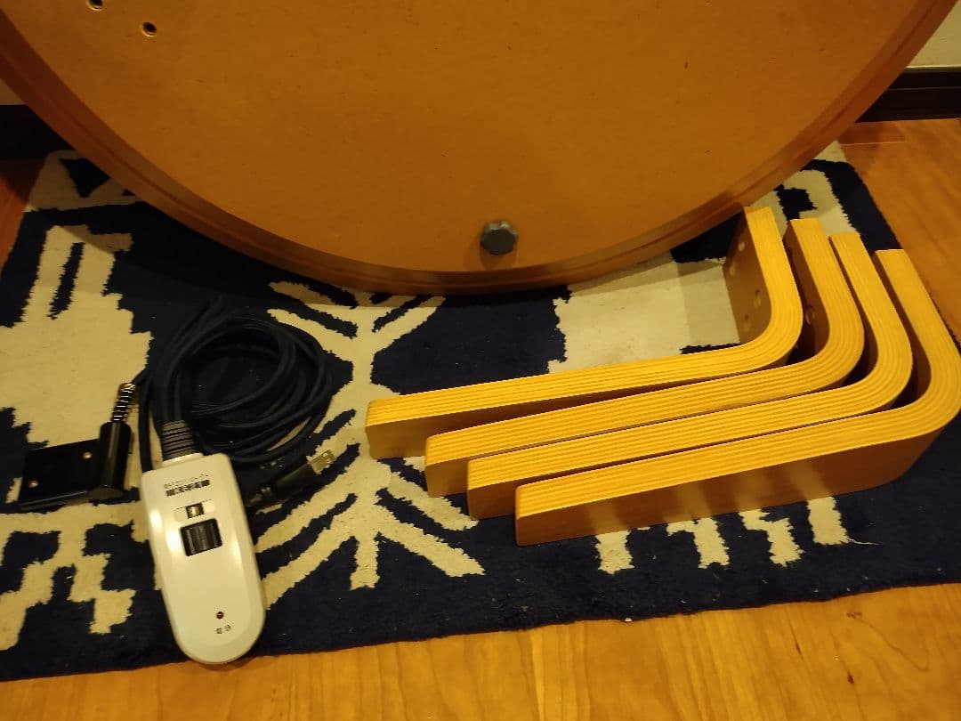 無印良品　楕円こたつ