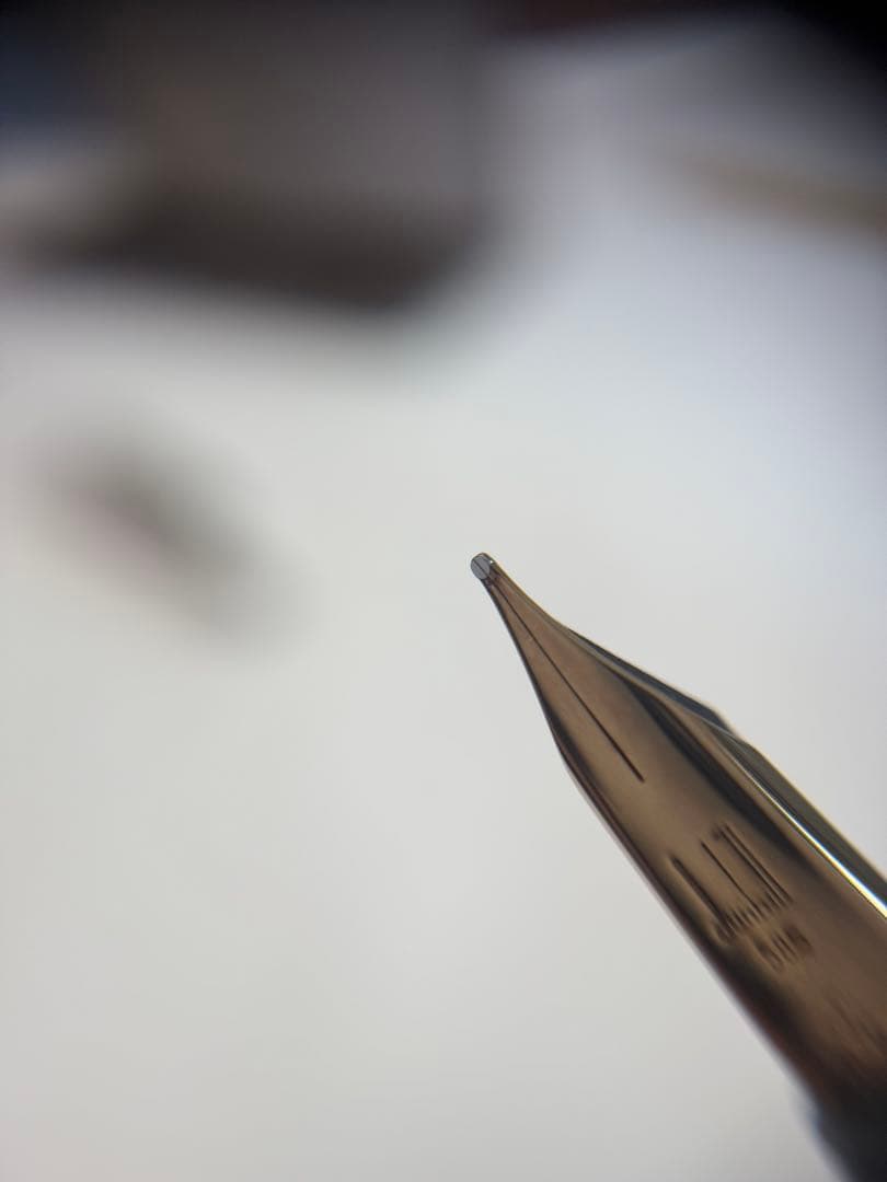 ダンヒル万年筆、シルバー