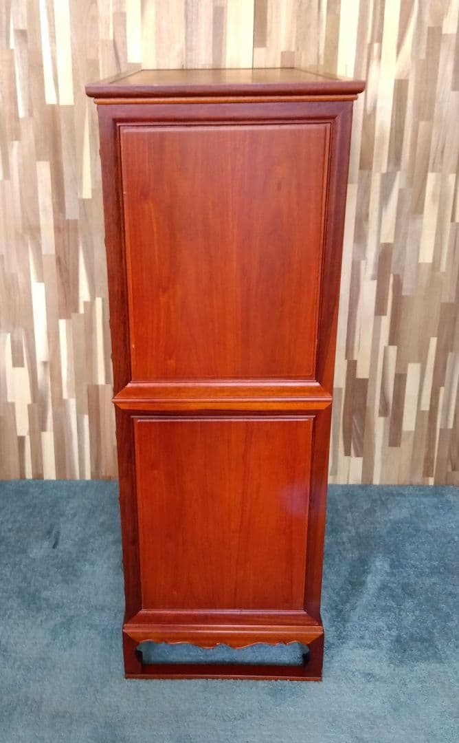 アンティーク　唐木　象嵌模様 花鳥図 李朝家具 李朝箪笥