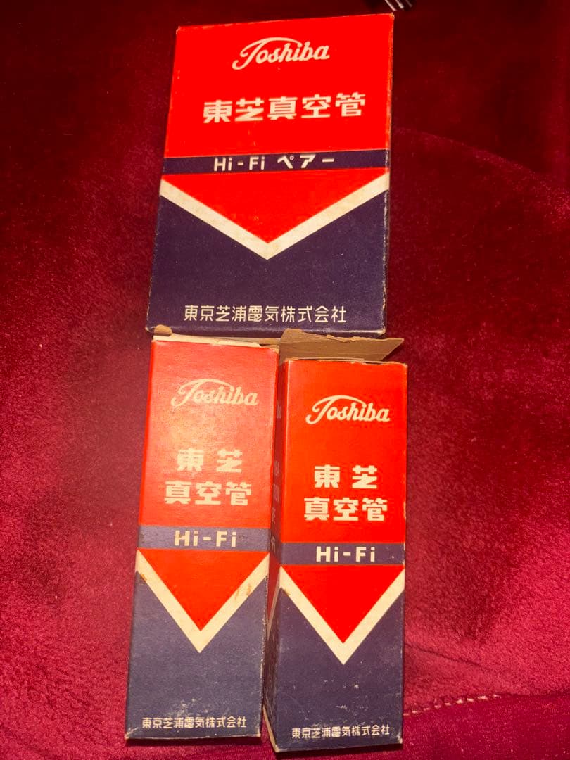 TOSHIBA 6gb8 HI-FI 4本