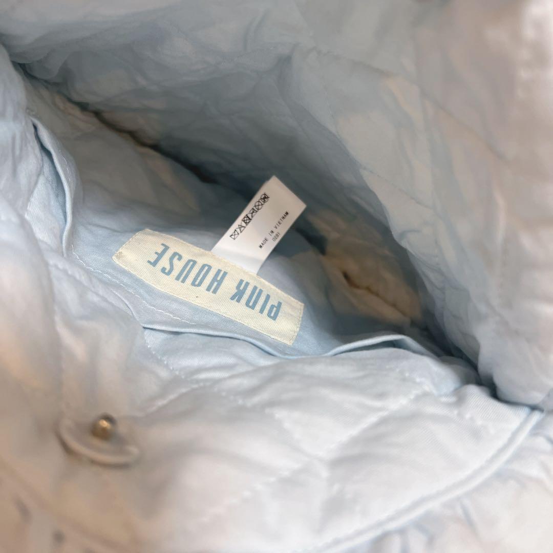 ピンクハウス　うさぎ顔ぐるみ付きサークルフリルポシェット　海外限定色