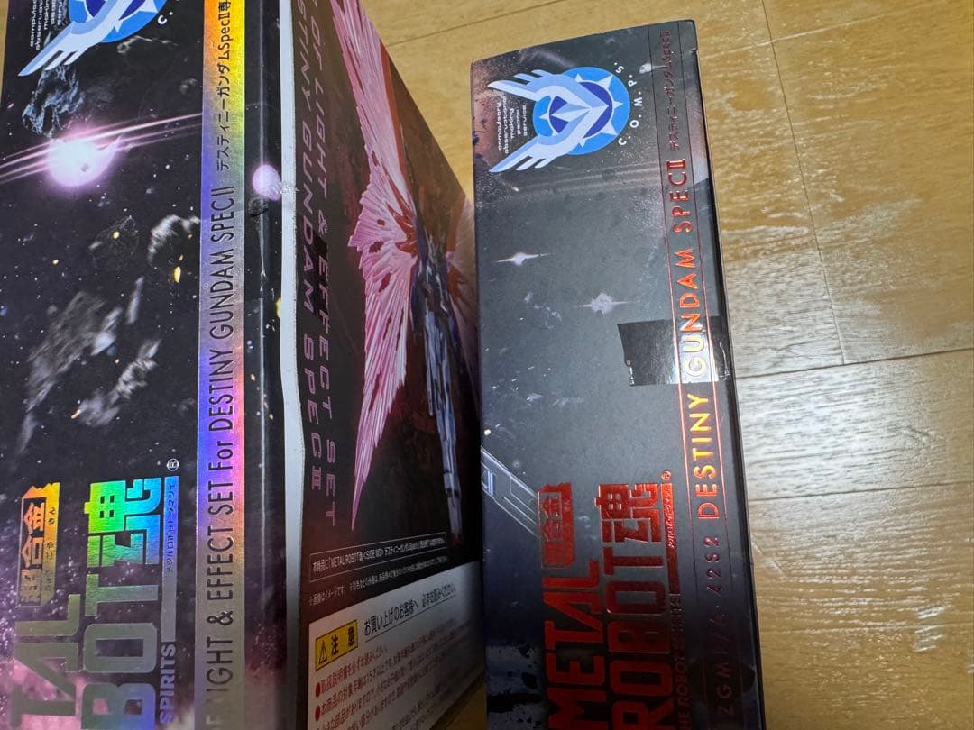 L ROBOT魂デスティニーガンダムspecII光の翼＆エフェクトセット