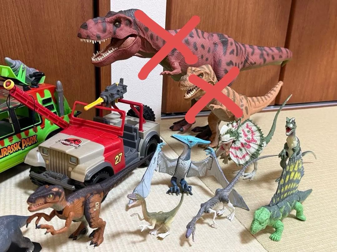 【激レア‼︎】ジュラシック・パーク フィギュア＆恐竜まとめセット（93年当時モノ）