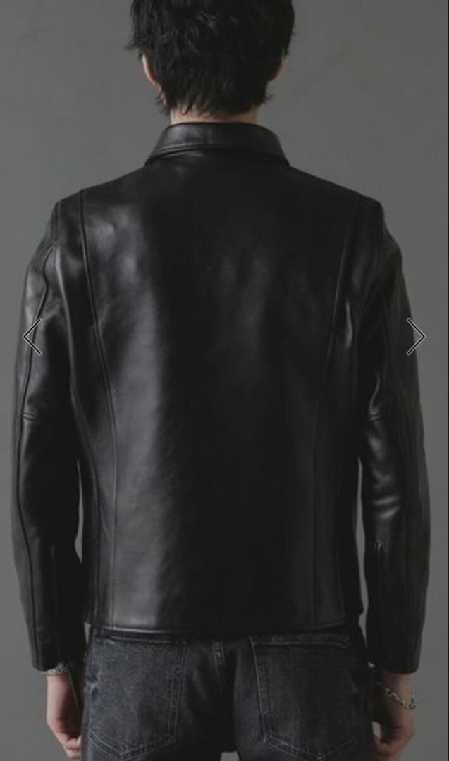【新品】Schottショット レザー シングルジャケット ブラック サイズM