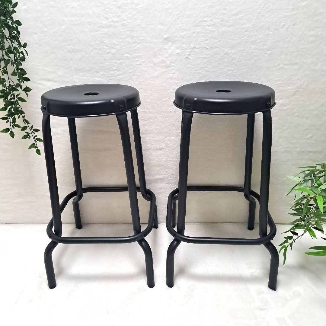 廃盤品 IKEA RÅSKOG ロースコグ バースツール ブラック