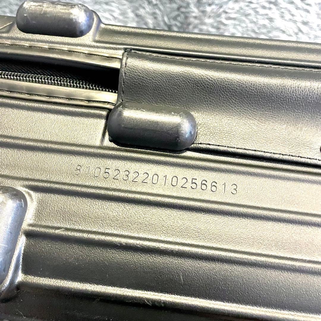 美品 リモワ サルサ 35L 2輪 TASロック キャリーケース 機内持ち込み