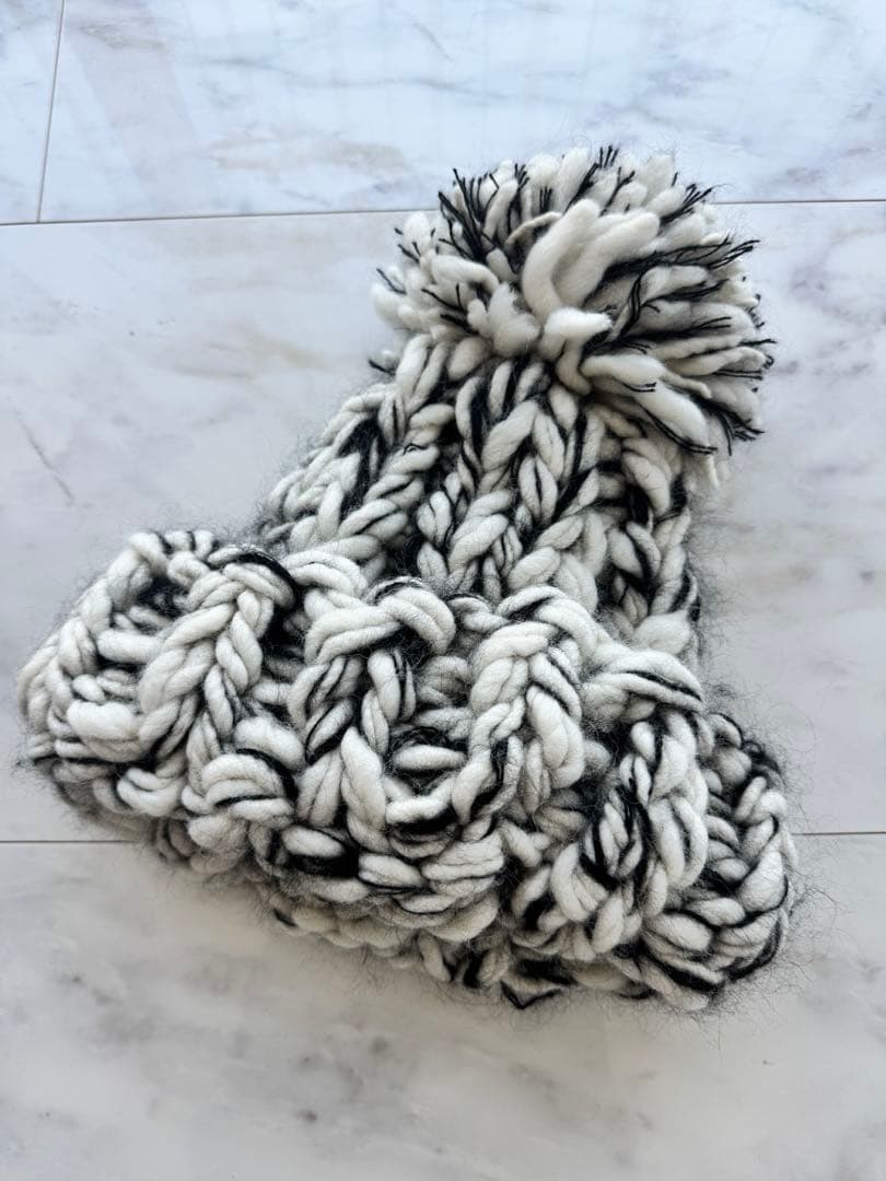 《新品》ENTWURFEIN 〈Gigi〉チャンキーニットキャップ