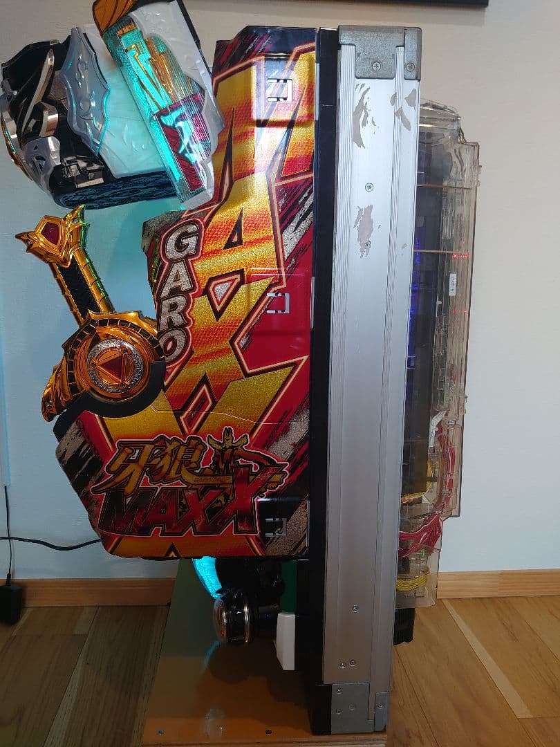 P牙狼MAXX-MC 月虹の旅人 実機 循環加工 オート付 台座セット