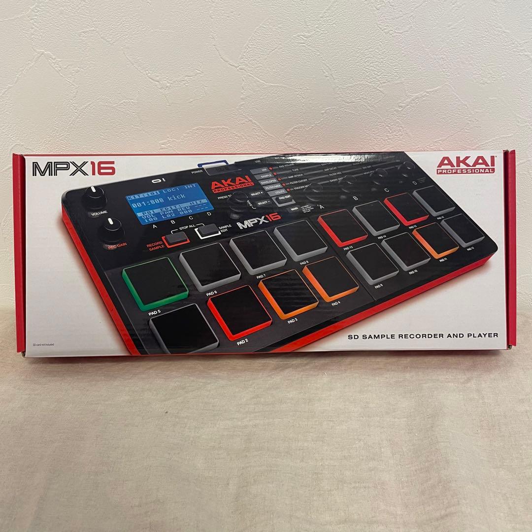 DJ機材 AKAI MPX16