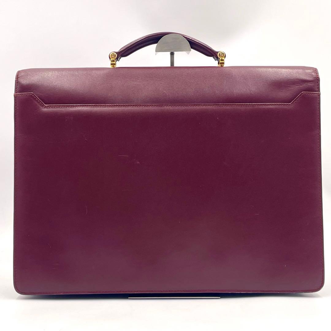 【美品】Cartier カルティエ マストライン ビジネスバッグ ブリーフケース