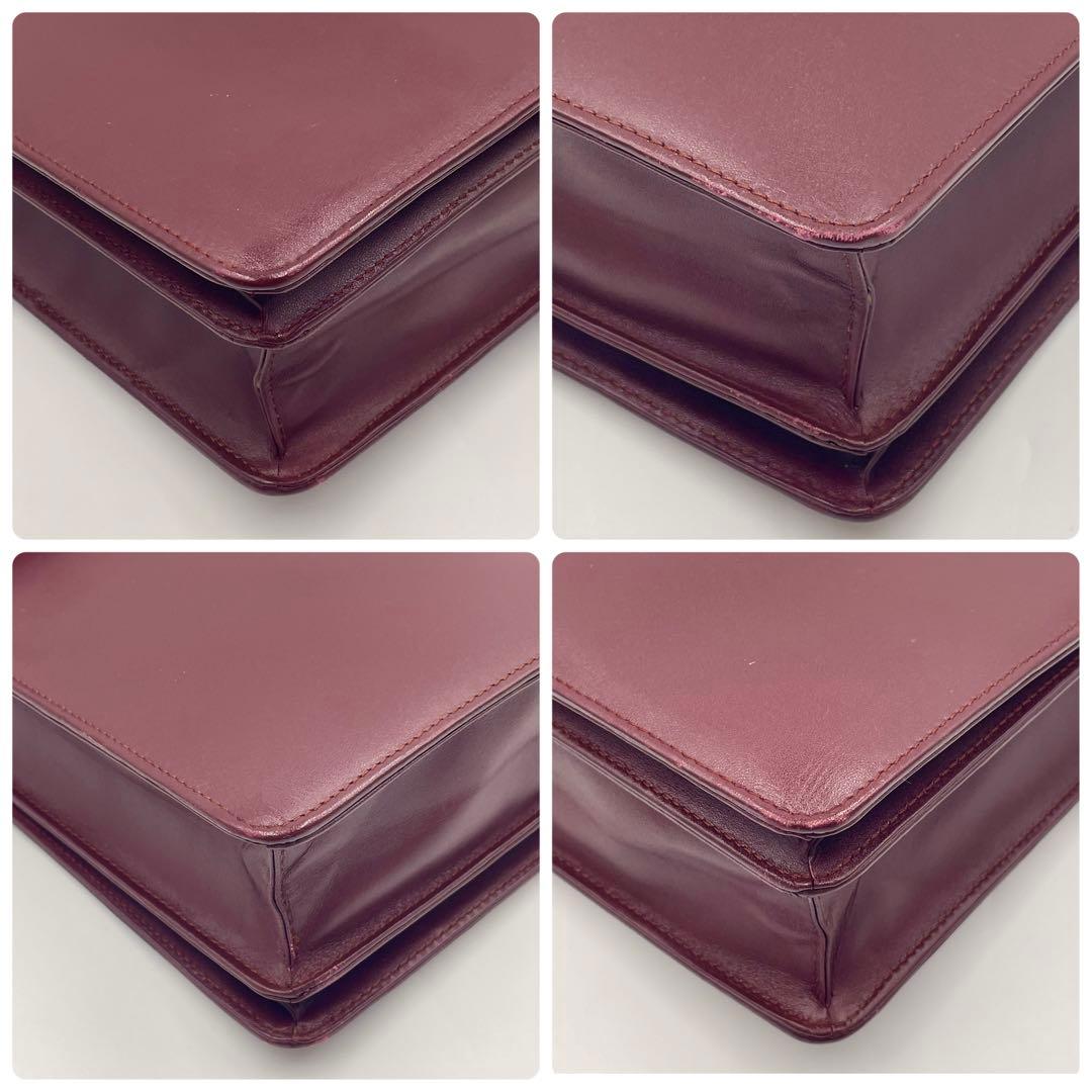 【美品】Cartier カルティエ マストライン ビジネスバッグ ブリーフケース