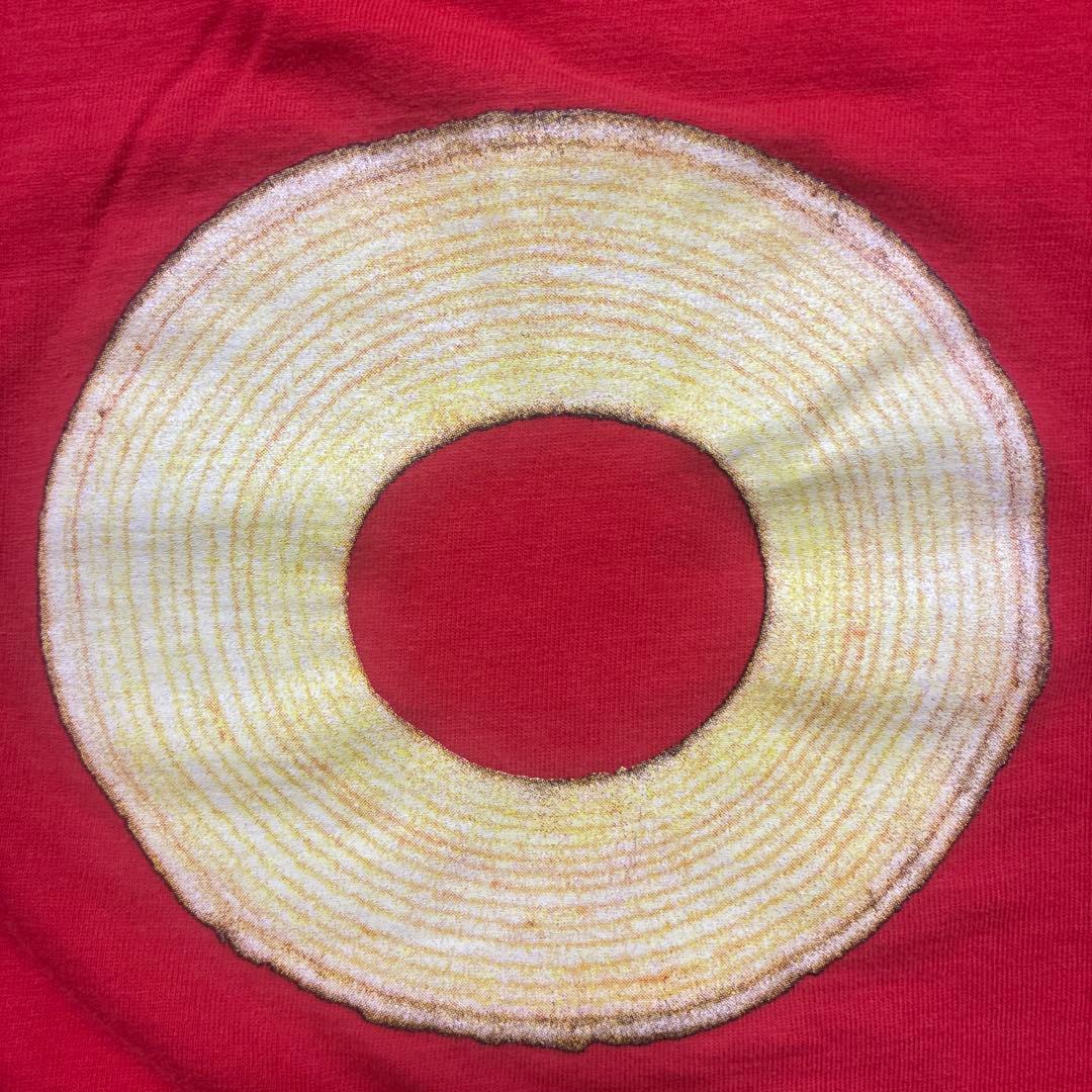 ハイロウズ　バームクーヘン　Tシャツ　赤