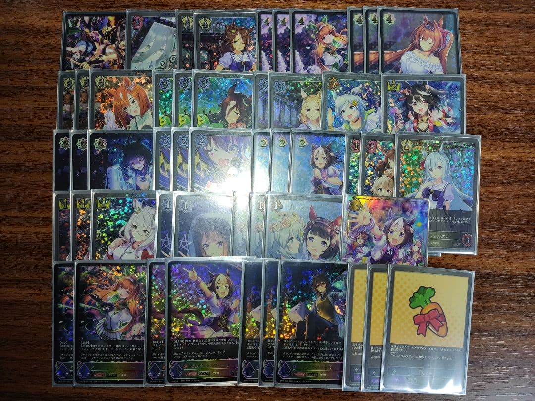 シャドウバースエボルヴ　ウマ娘プリティーダービー　デッキ　フルホロ