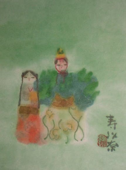 NHK推薦　[日本画講師]　片岡　鶴太郎