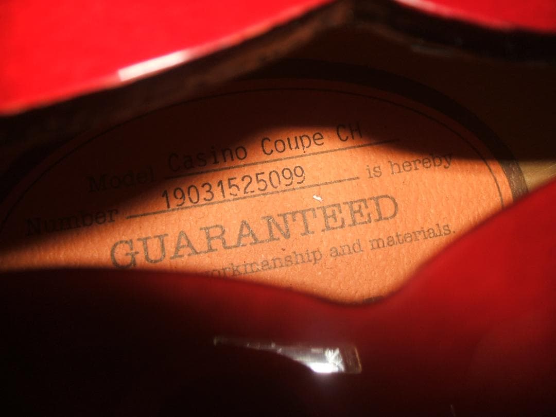 な*ち様 Epiphone エピフォン Casino Coupe セミアコ エレ