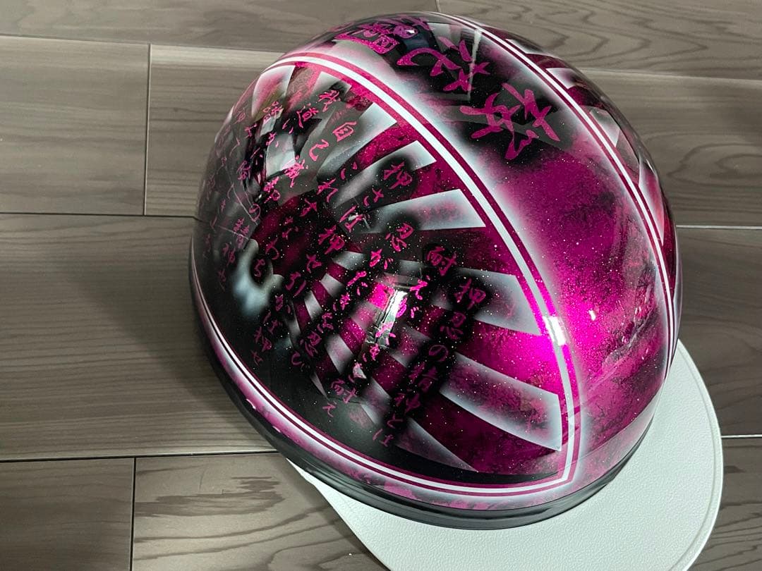 押忍の精神 富士日章 コルク半 ヘルメット ロケットカウル BEET