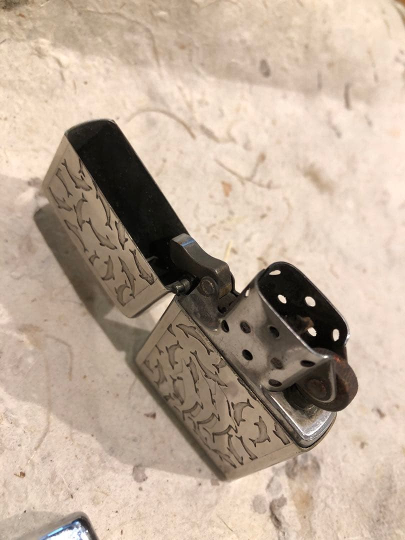 シルバー(銀製)　ジッポーライター