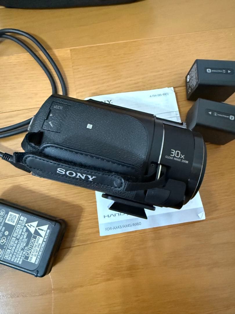 SONY ソニー HANDYCAM FDR-AX45 バッテリー2個付き
