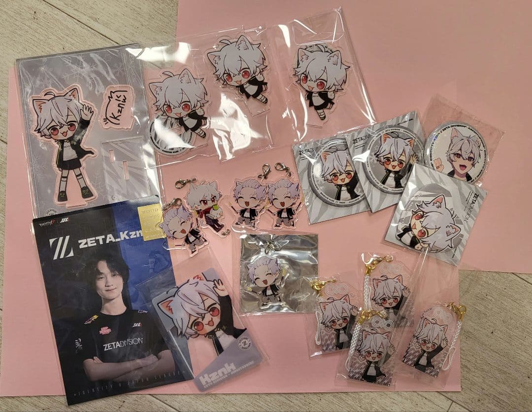 ZETA かず猫君グッズ全出しバラ売り可