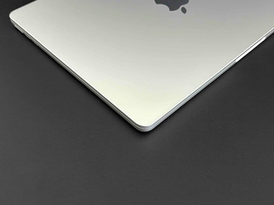 【美品】MacBook Air （M2, 2022）13.6㌅元箱 バッテリー◎