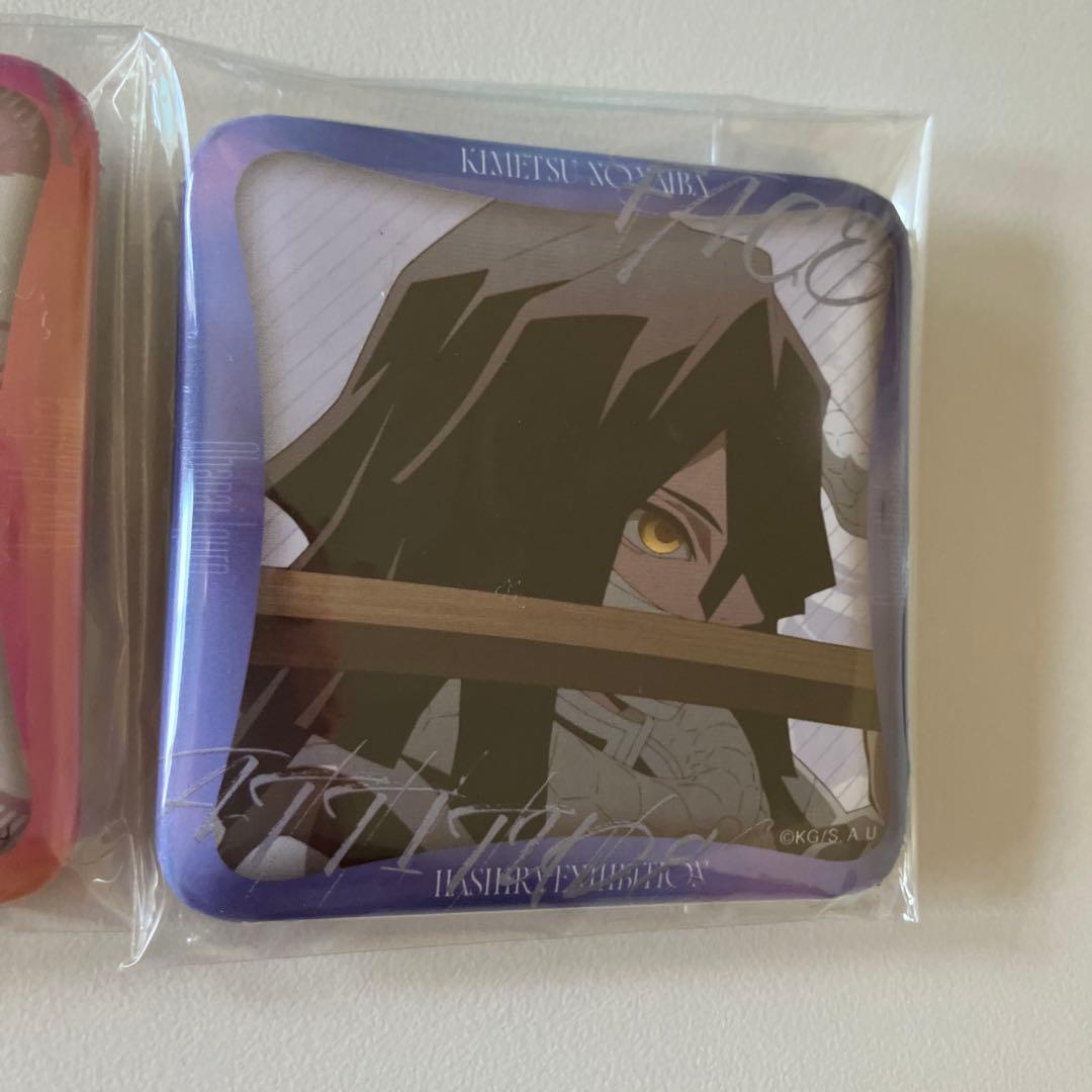 伊黒小芭内 甘露寺蜜璃 柱百景マニアック缶バッジ セット