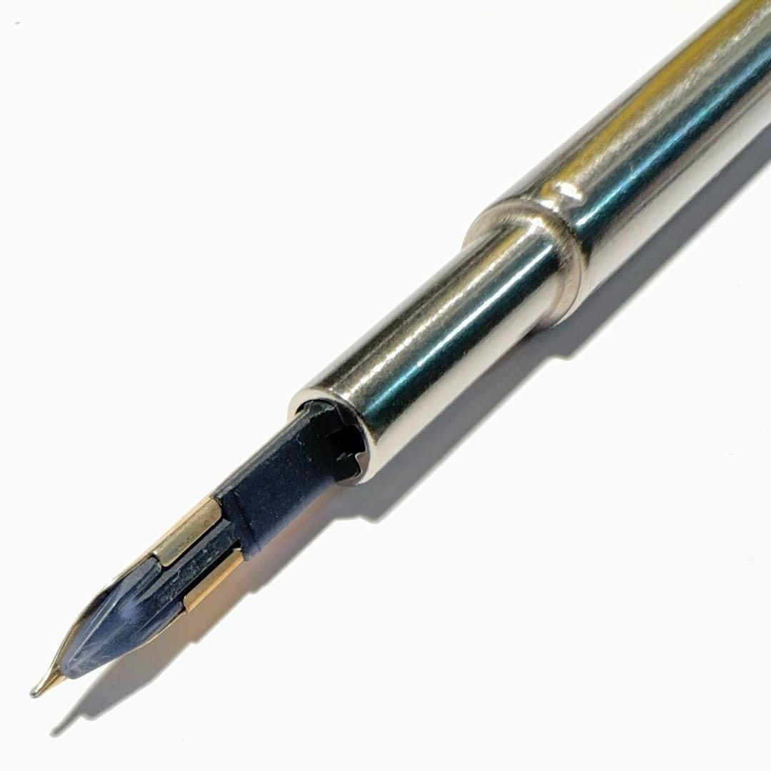 【廃番極稀少】PILOT キャップレス 多面体 未使用 タグ付き 黒 14K F