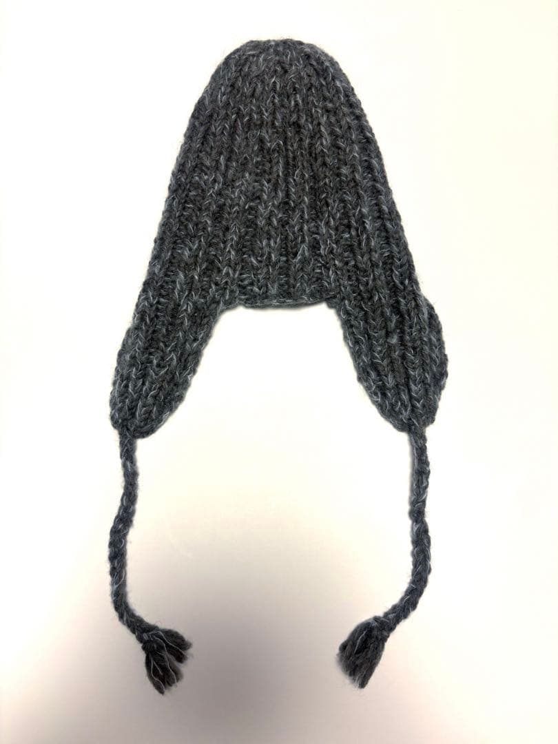 【美品】eleven2nd イレブンセカンド　タッセルリブハット　ニット帽