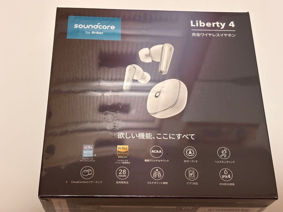 Anker Soundcore Liberty4ノイズキャンセリングハイレゾ対応