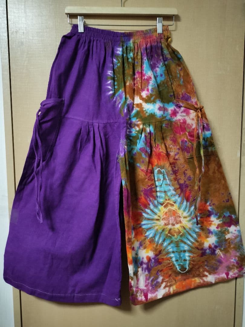 エスニック　タイパンツ　象柄パンツ　大きいサイズ　新品タイ製