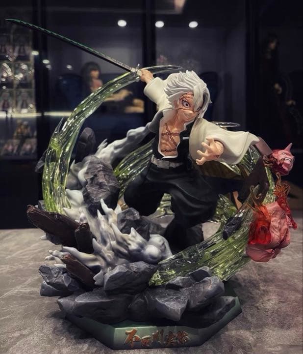 鬼滅の刃 風柱 不死川実弥 フィギュア ガレージキット