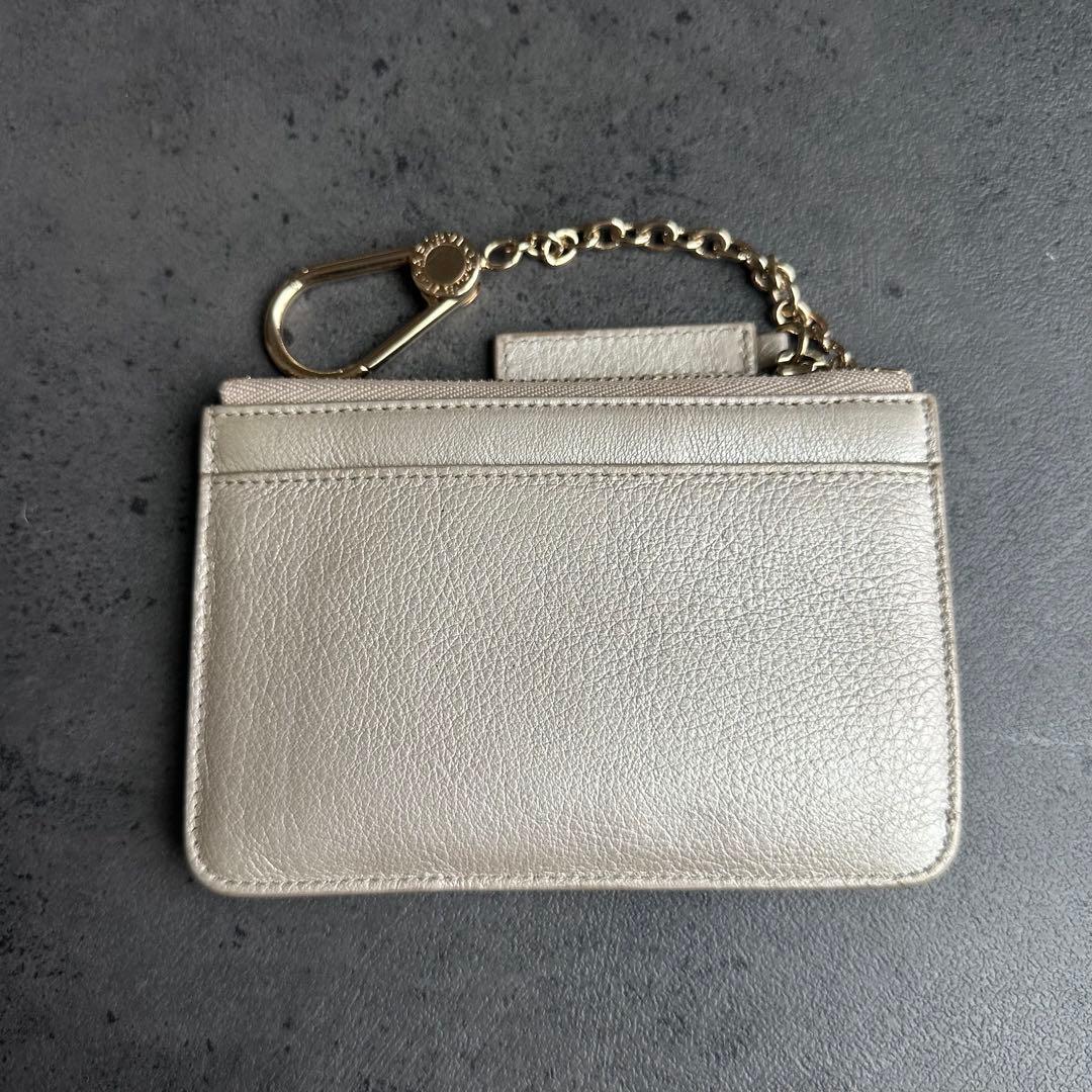 BVLGARI コレツィオーネ エンボスロゴ ケース 小銭入れ シルバー