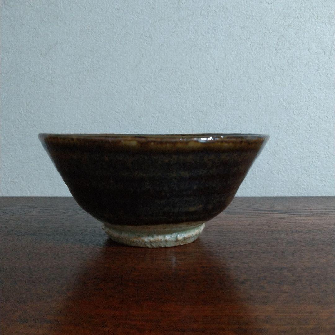 河井寛次郎　草繪碗　桐共箱　紐なし