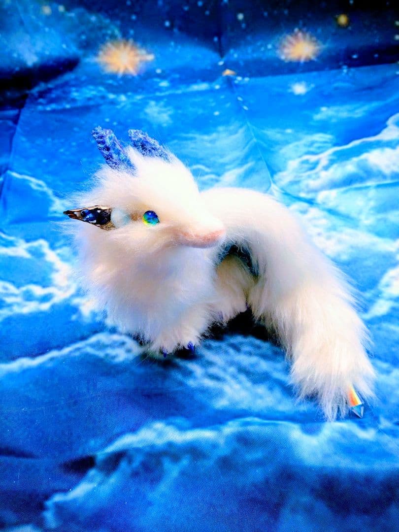 ちっこい龍ドラゴンアートドールハンドメイドぬいぐるみDragon ArtDoll