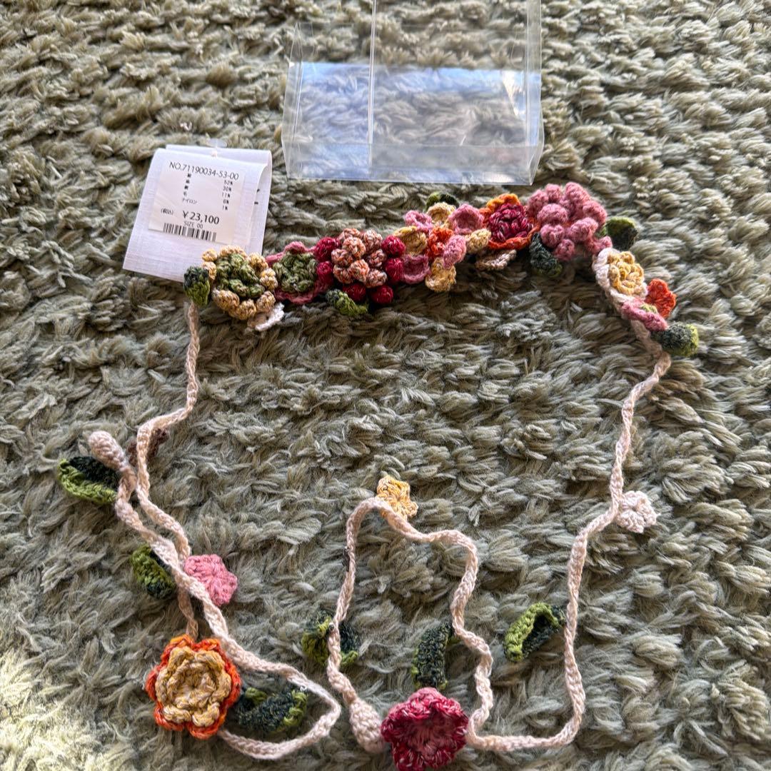 45R★ かぎ針ネックレス