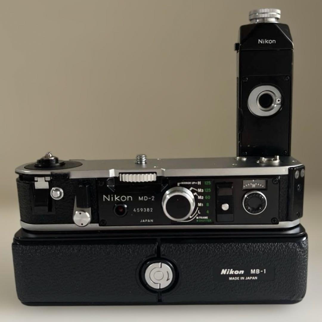 Nikon F2モータードライブMD-2 バッテリーケースMB-1