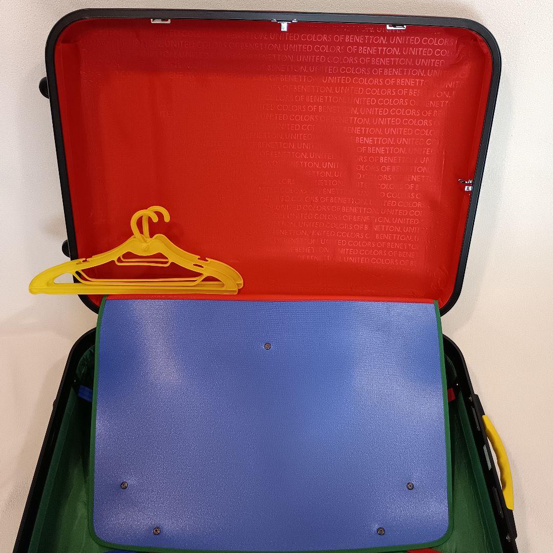 UNITED COLORS OF BENETTONキャリーケース希少-美品、大型